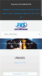 Mobile Screenshot of jvscontabilidade.com